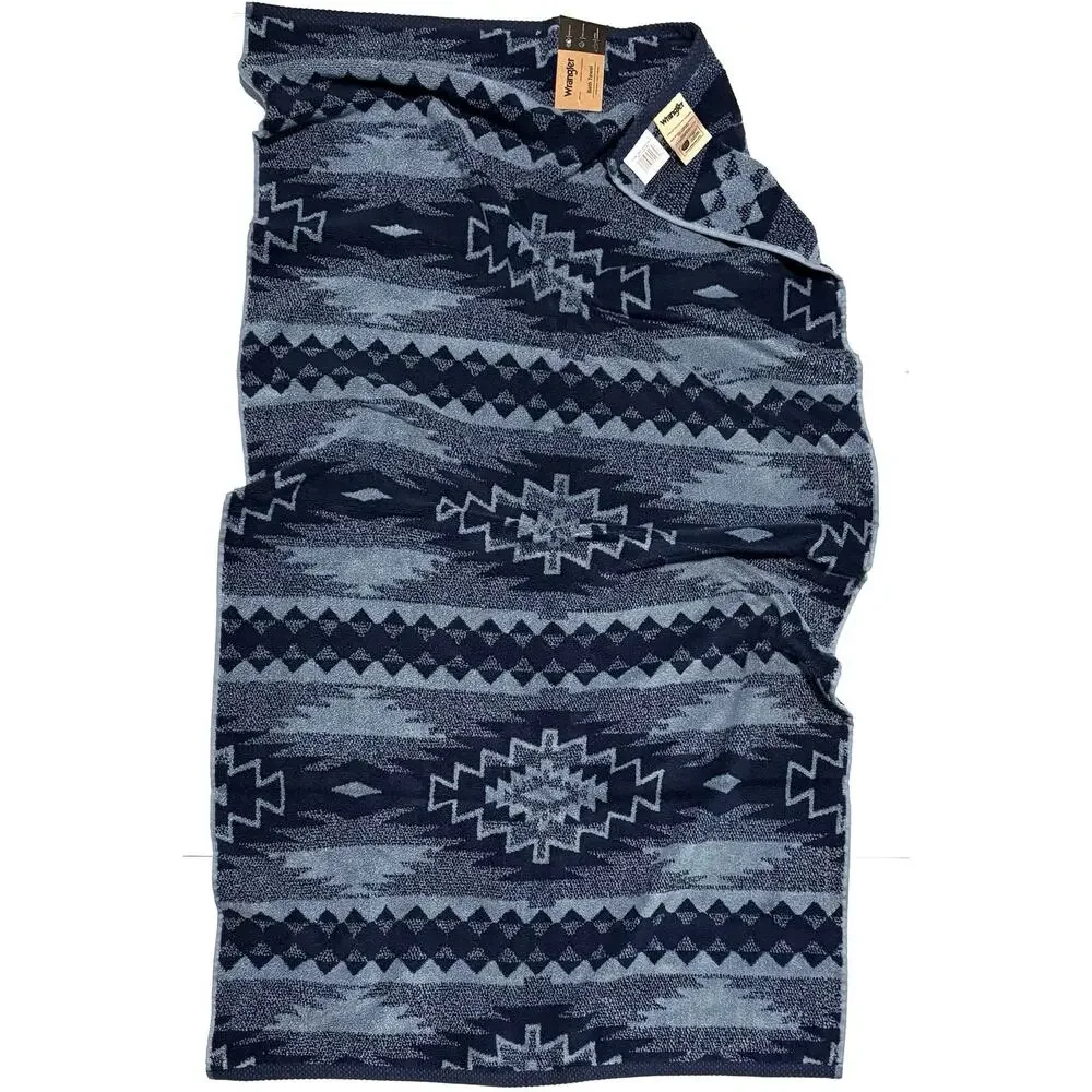 Wrangler blue aztec